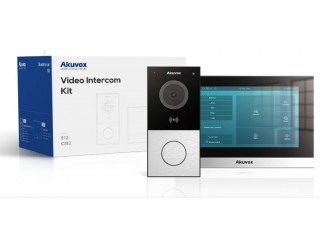 Akuvox Smart IP Video Intercom Kit, includes 1x E12W and 1x C313W